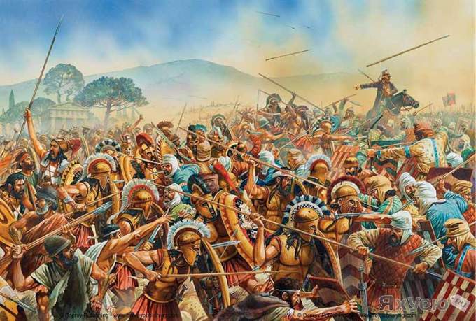 Подвиги «десяти тысяч» спартанцев