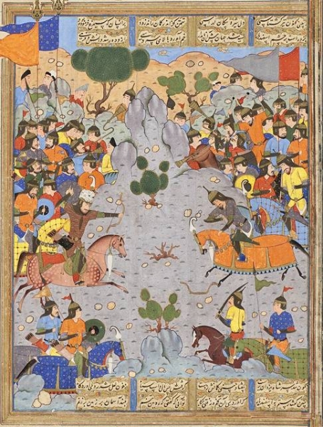 Рыцари из «Шахнаме»