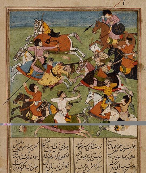 Рыцари из «Шахнаме»