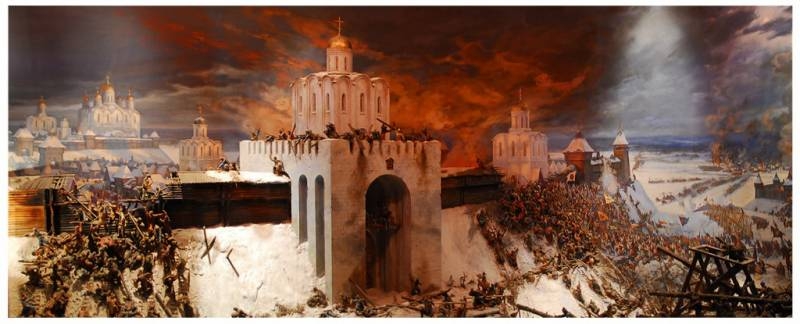 Как войска Батыя штурмовали Владимир