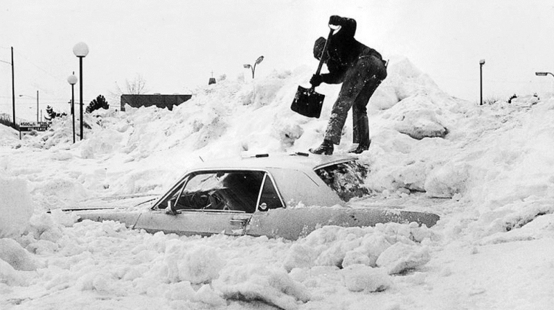 В снежном плену