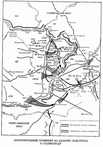 Как немецкая армия прорывалась к Сталинграду