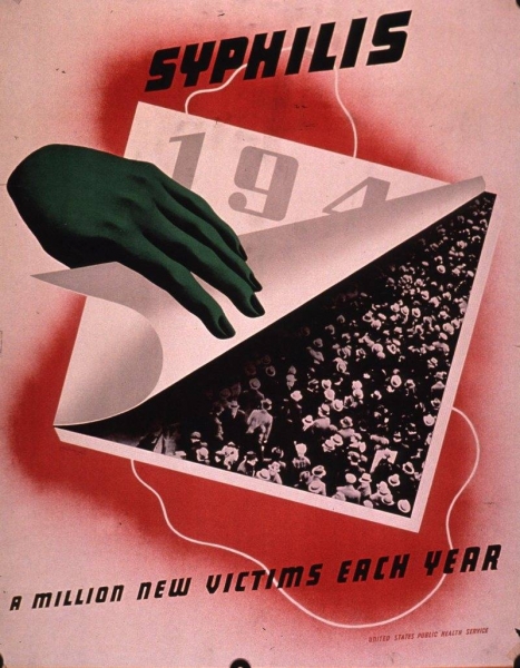 Американские агитационные плакаты военного времени, предостерегающие солдат от ЗППП