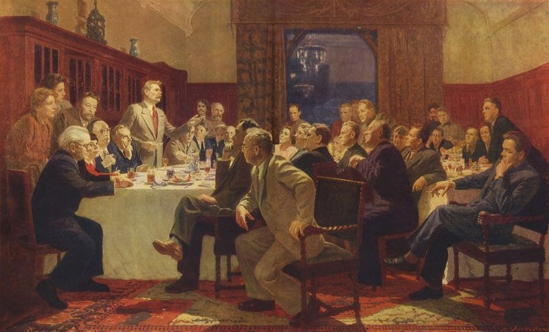 «Недостатки романа объясняются отступлением писателя от позиций партийности»