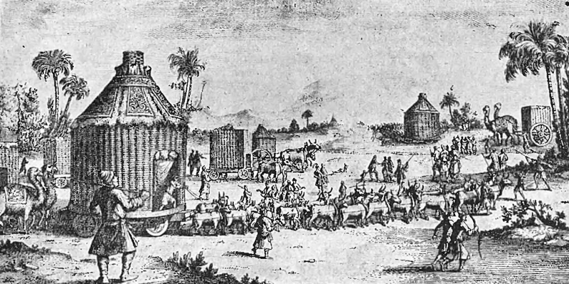 Гильом де Рубрук по пути к Батыю