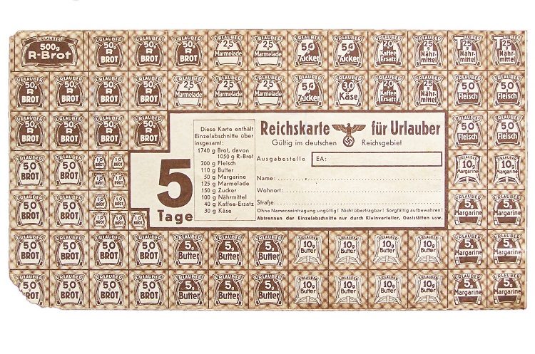 Сырьевая изоляция и голодные 1939-40 годы в Германии 