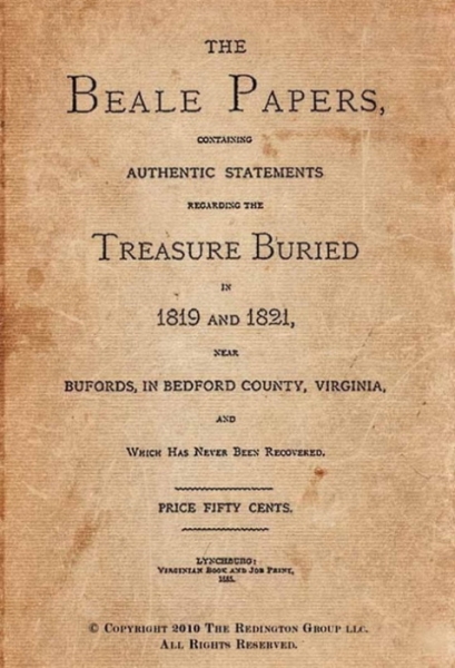 Сокровища Бейла - неразгаданная криптограмма, скрывающая тайну несметных богатств