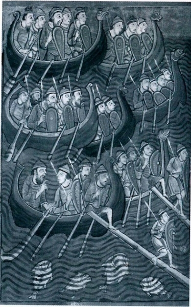 Викинги IX-X веков могли выставить только 3-4 тысячи воинов 