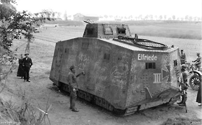 История стального «Мефистофеля» - единственного уцелевшего немецкого танка, воевавшего в Первую мировую