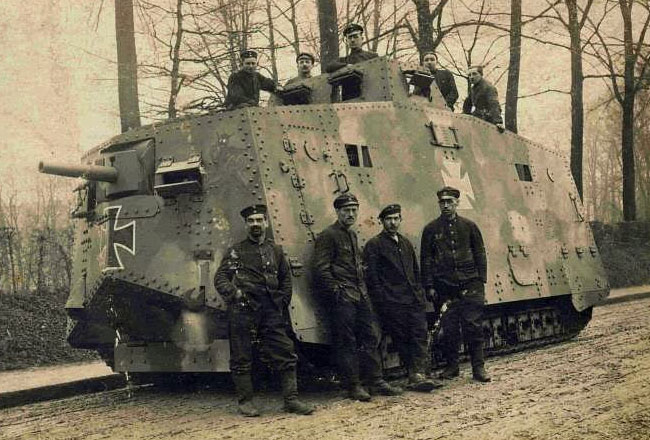 История стального «Мефистофеля» - единственного уцелевшего немецкого танка, воевавшего в Первую мировую