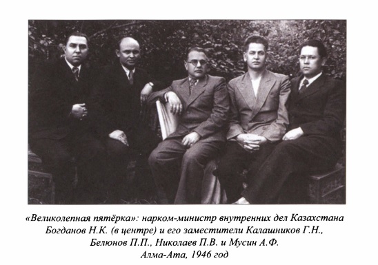 Как переживал своё "наказание" в начале 1960-х министр НКВД Казахстана Богданов 