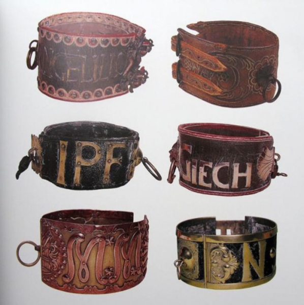 Как изменялись собачьи ошейники от Древнего Египта до наших дней: Шипы, замки и бриллианты