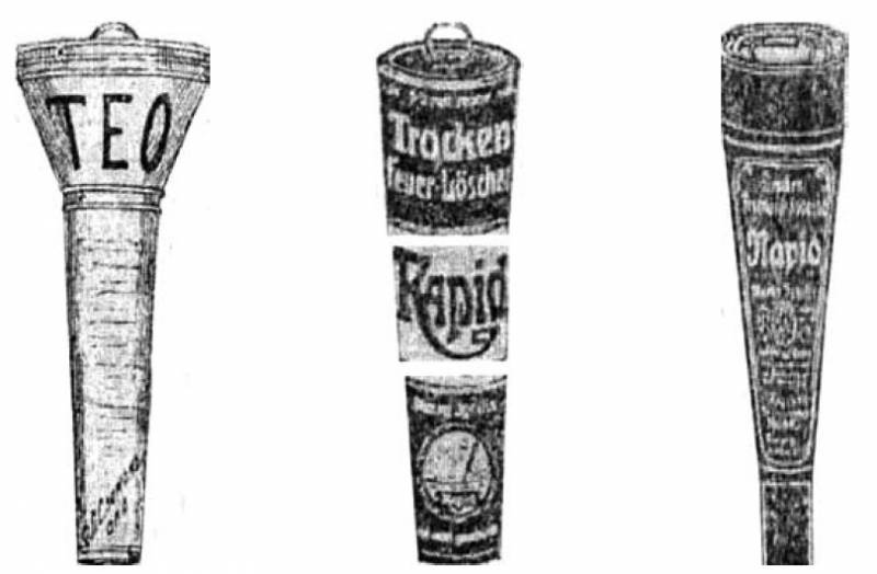 История техники огнеборцев. Химия и пожарная автоматика. Часть 1