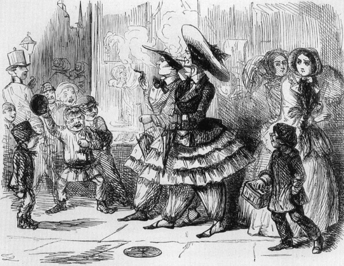 «Зад видно!»: Как и почему в XIX веке женщинам не позволяли носить брюки