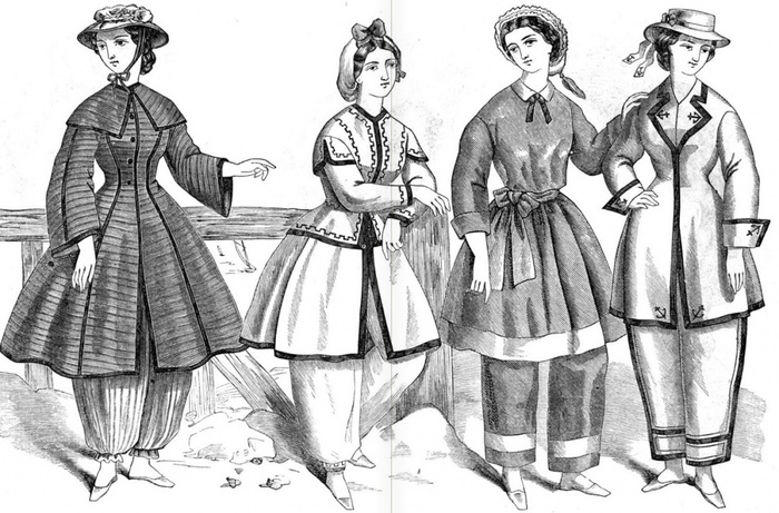 «Зад видно!»: Как и почему в XIX веке женщинам не позволяли носить брюки