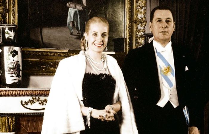 Любовный роман диктатора на глазах у нации: Президент Хуан Перон и принцесса нищих Эва Дуарте