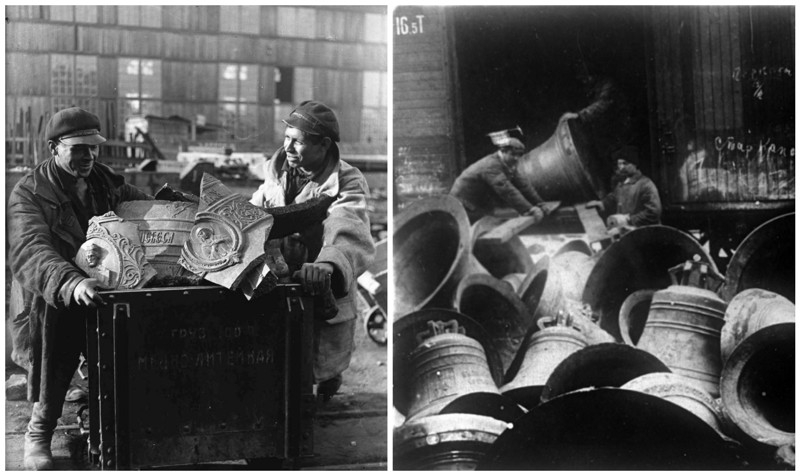 Церковные колокола - на стройки индустриализации 