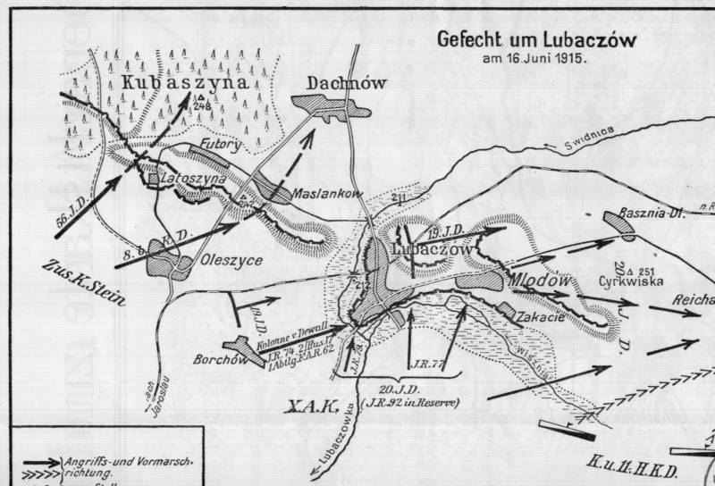 Пламя арьергардного боя. Финал Любачевских сражений