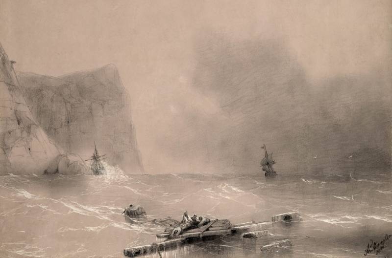 Крымская буря 1854-го. Стихия, утопившая флот