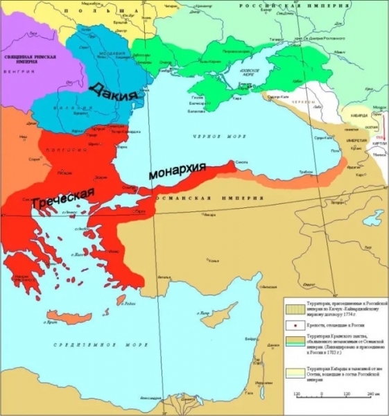 Что предполагал «Греческий проект» Екатерины Великой, и почему не удалось его реализовать