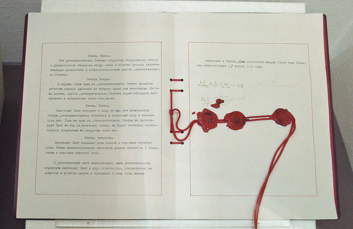 Краткий курс истории. Советско-японский пакт