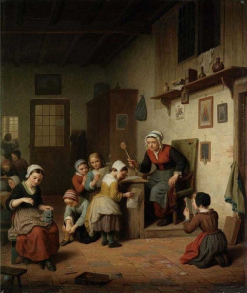 Школа на картинах старых мастеров: Порка, спящий учитель и другие интересные факты об образовании прошлого