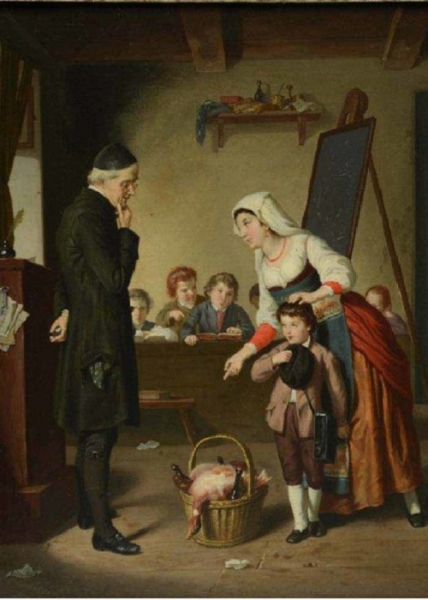 Школа на картинах старых мастеров: Порка, спящий учитель и другие интересные факты об образовании прошлого