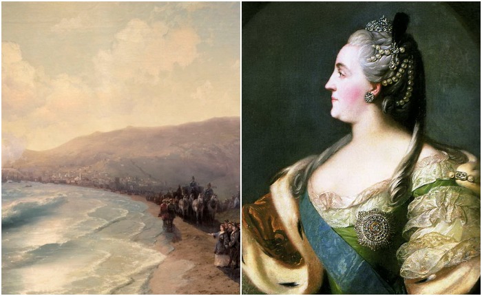 Как императрица Екатерина II путешествовала по Крыму: Правда и вымысел про Таврический вояж