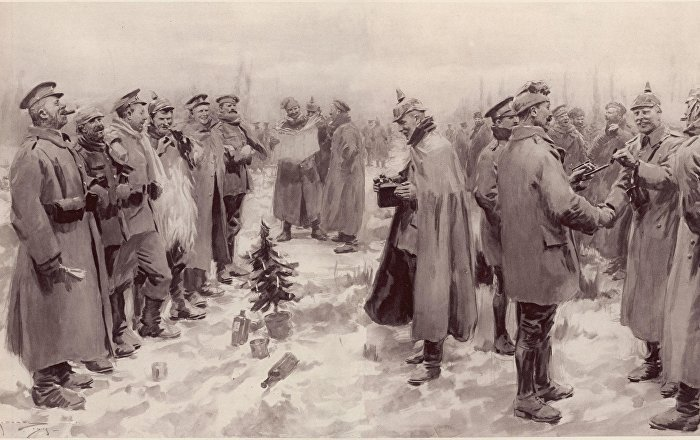 «Тихая ночь, святая ночь», или Рождественское перемирие