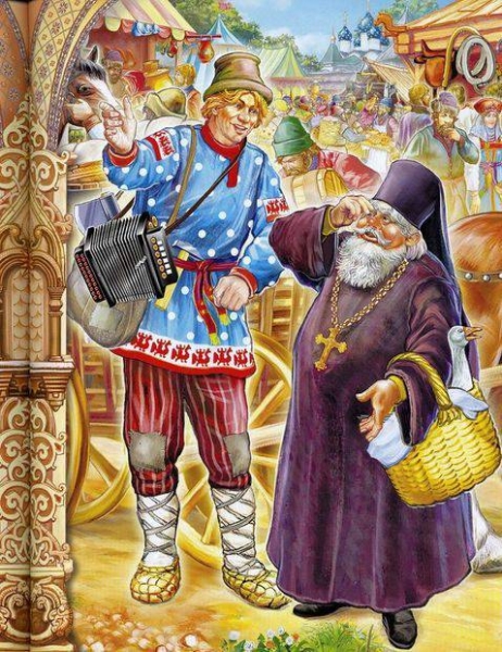 Как пушкинский поп стал Кузьмой Остолопом