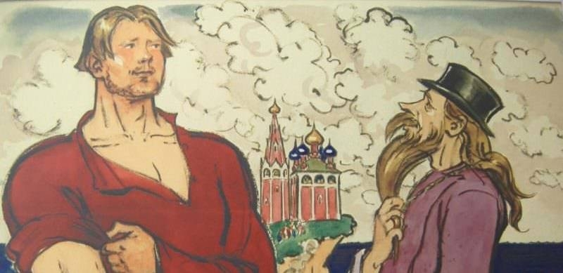 Как пушкинский поп стал Кузьмой Остолопом