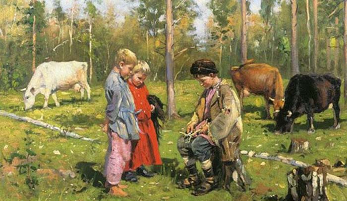 Что умели делать крестьянские дети в старину: Взрослые обязанности и недетский труд