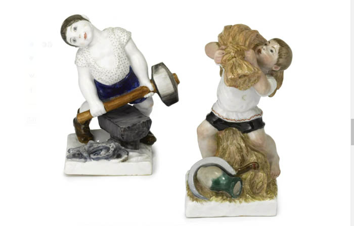 Какие статуэтки продают по цене квартиры, или Сколько стоит советский фарфор на зарубежных аукционах