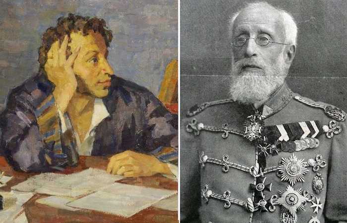 Чем вошёл в историю старший сын Пушкина: Генерал русской армии, отец 13 детей, попечитель и др