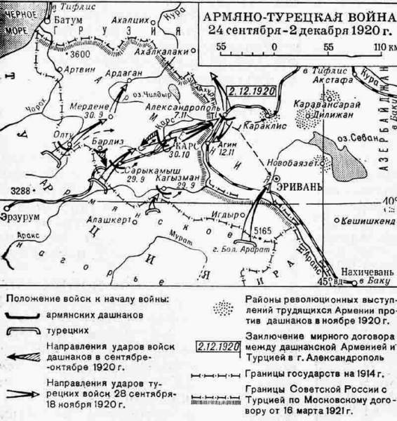 Краткий курс истории. Турецко-армянская война