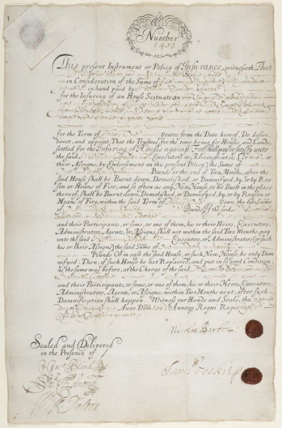 Как появился первый в мире страховой полис в истории и при чем тут лодочники с Темзы