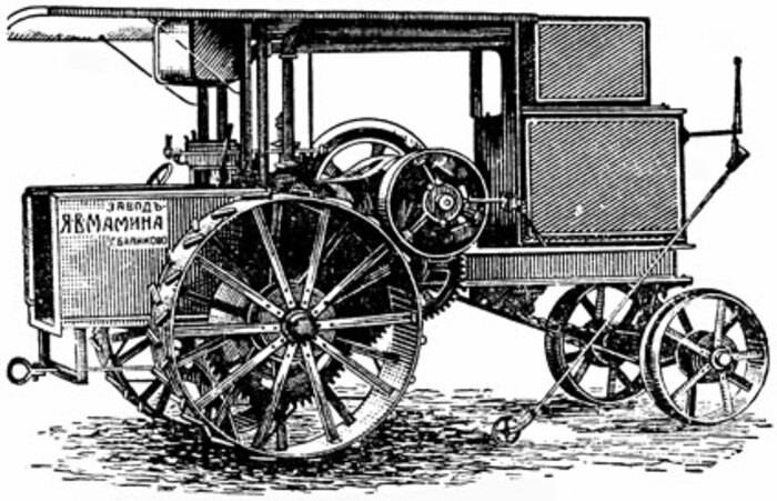 От локомобиля - к трактору и танку