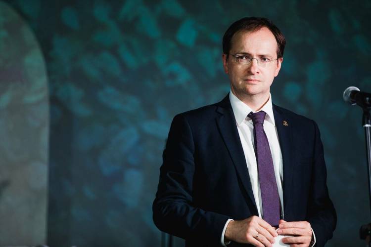 Большое интервью Владимира Мединского в эфире радиопередачи «Виражи времени»