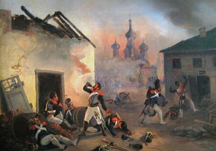Как французы грабили Москву в 1812 году