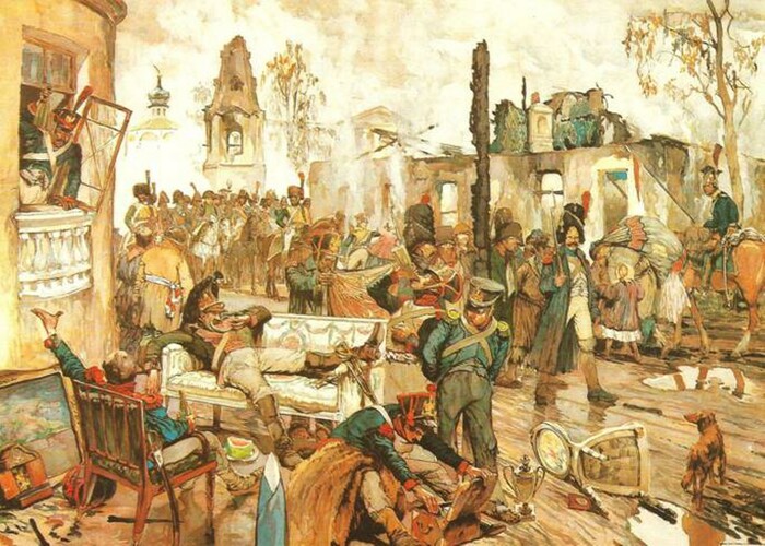 Как французы грабили Москву в 1812 году