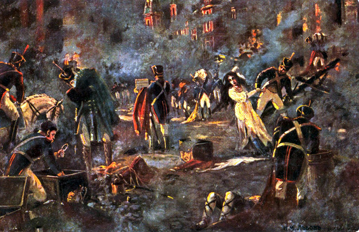 Как французы грабили Москву в 1812 году