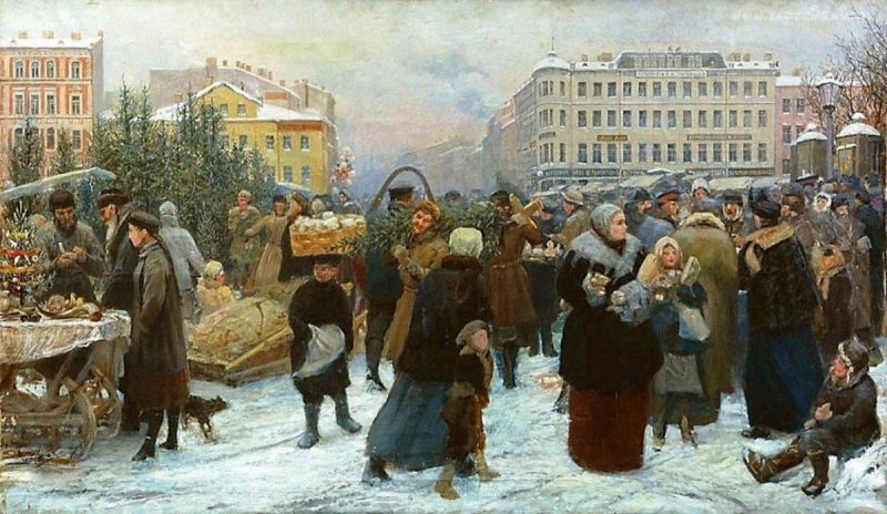 История русской елки. Начало