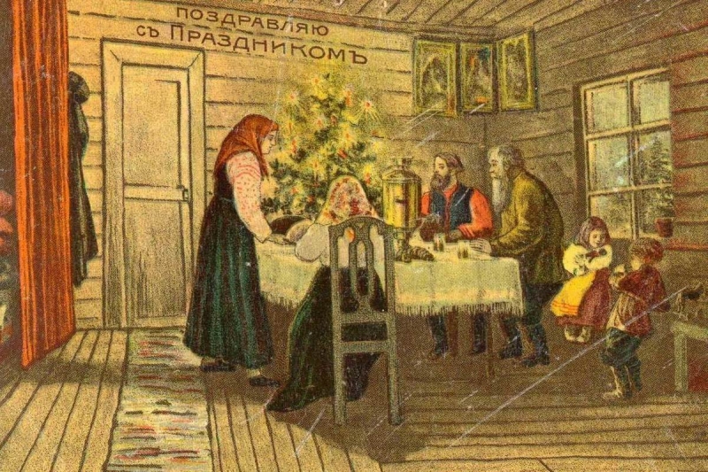 История русской елки. Начало