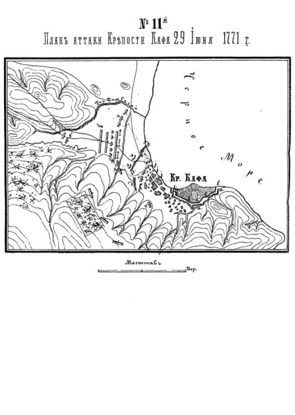 Разгром Крымской орды: штурм Арабата и Кафы