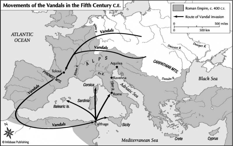 Вандалы. Путь к славе и гибели