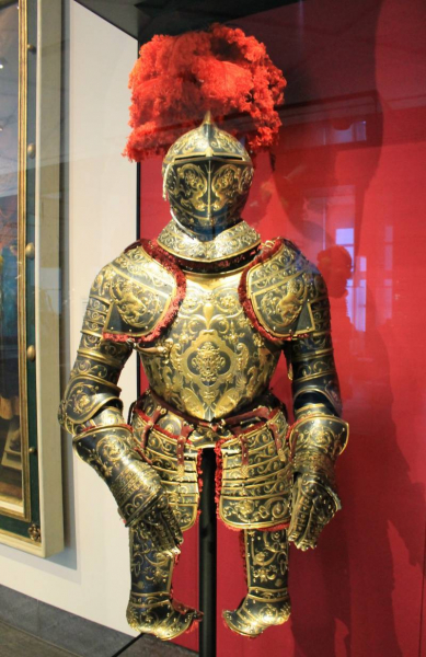 Доспехи для рыцарского коня и для его хозяина&hellip;