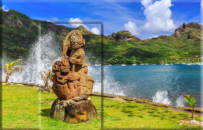 Какие секреты хранят таинственные «инопланетные» каменные статуи Нуку-Хива на острове в Полинезии