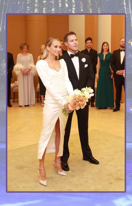 Виктория Синицина и Никита Кацалапов в день свадьбы. Виктория Синицина и Никита Кацалапов в день свадьбы.