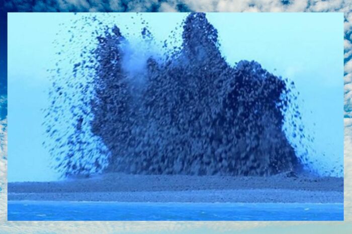 Так выглядит грязевой вулкан вблизи. Так выглядит грязевой вулкан вблизи.