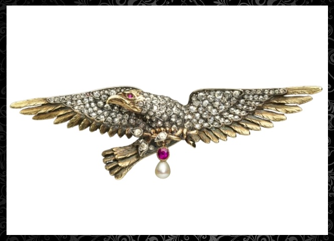 Брошь "Белоголовый орлан" Брошь "Белоголовый орлан"